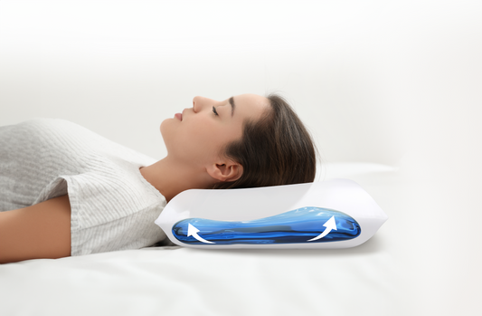 Waterbased Pillow great for people who have trouble sleeping