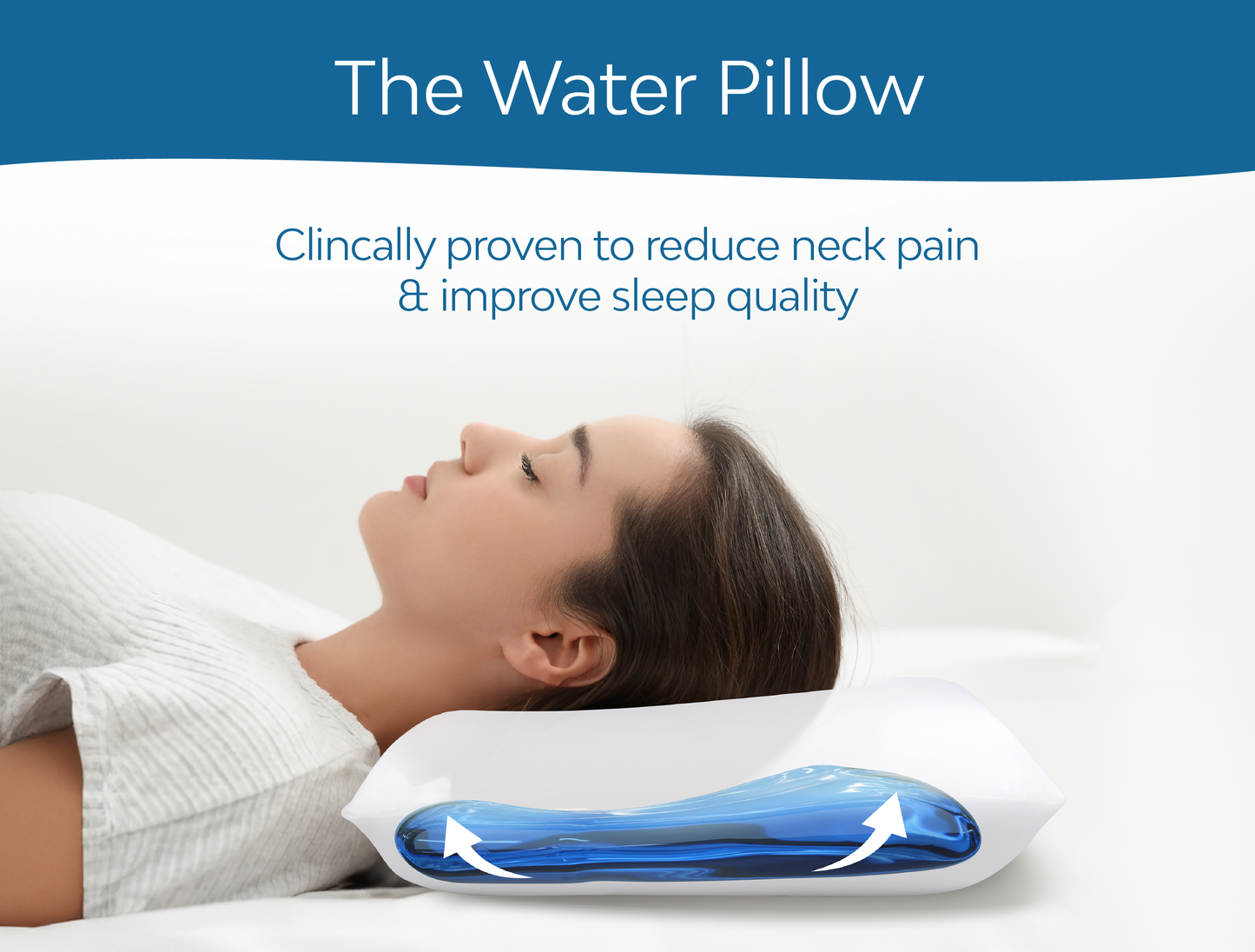 The Water Pillow by Mediflow - Elite Fiber